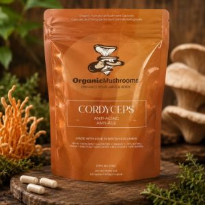 Premium Organic Cordyceps Capsules 10:1 Extract 120 Capsules