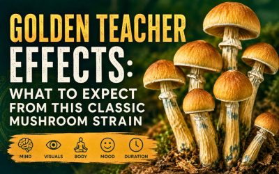 Golden Teacher Effects: What to Expect From This Classic Mushroom Strain
