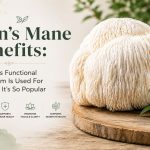 Lion’s Mane mushroom extract powder and capsules for focus, memory, cognitive support, and daily wellne