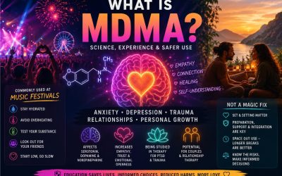 What Is MDMA? Effects, Therapy, Trauma, Relationships and Safer-Use Information