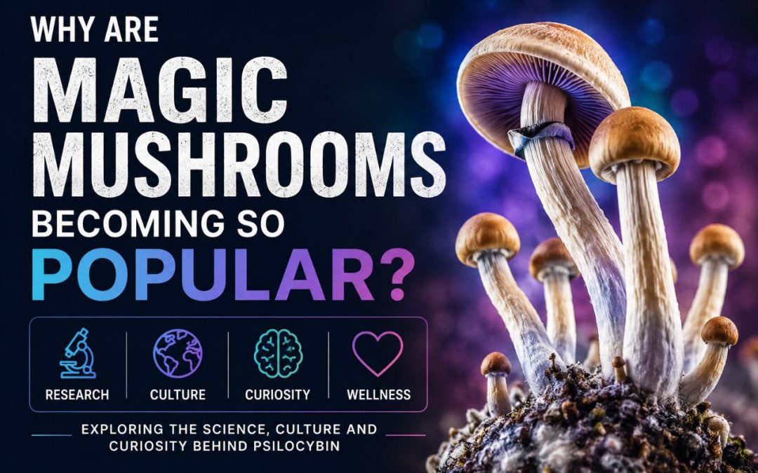 Why Are Magic Mushrooms Becoming So Popular? Research, Culture and Curiosity Explained
