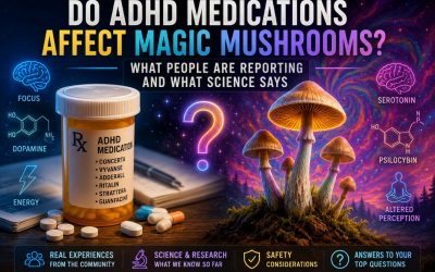 Do ADHD Medications Affect Magic Mushrooms? What People Are Reporting and What Science Says