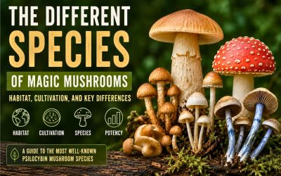 The Different Species of Magic Mushrooms Explained: Habitat, Cultivation, and Key Differences